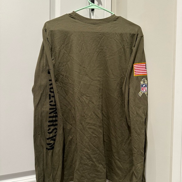 Washington Commanders salute to service long sleeve T-shirt - Picture 6 of 6